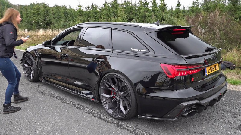 1052hp Audi Rs6 Avant C8 Stage X Mms Power Division - Revs Drag Racing Accelerations!
