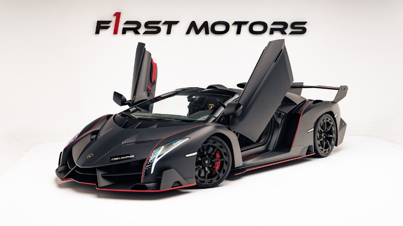 image 0 $10m Lamborghini Veneno Full Carbon In Dubai!