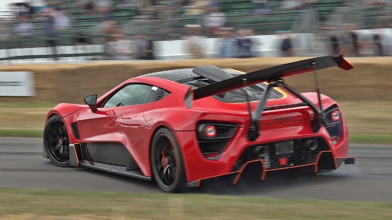 1200hp Zenvo Tsr-s With Active Aero Wing! Twin Supercharged 5.8l V8 Sound!