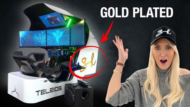 $140000 Gold Plated Racing Simulators