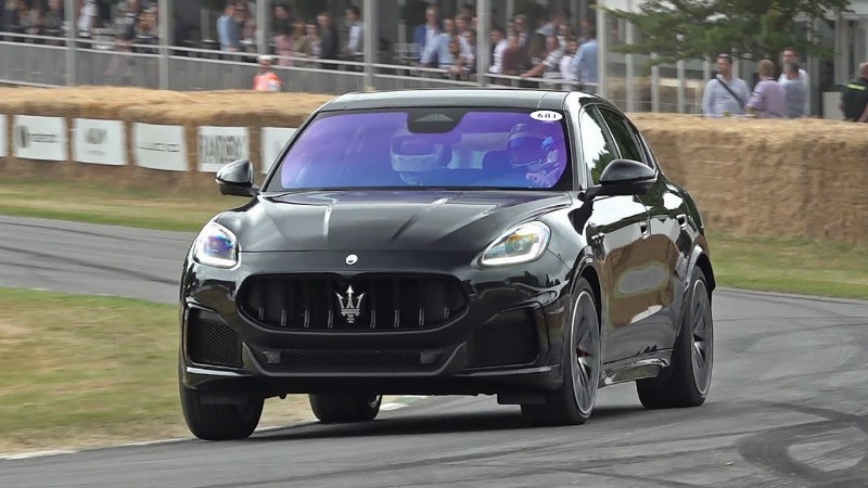 image 0 2022 Maserati Grecale Trofeo - Pure Engine Sounds - Goodwood Festival Of Speed