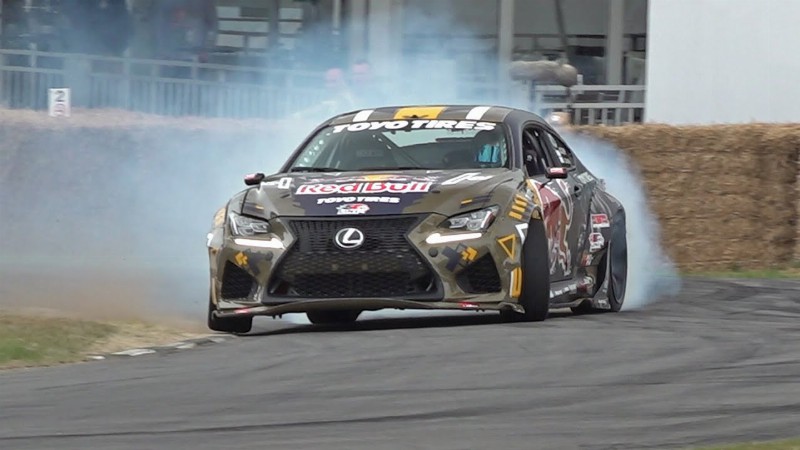 2jz Lexus Rc F (1200hp) With Anti-lag By Nmk - Flames Drifting Burnouts @ Goodwood Fos 2022!