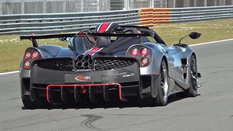 $3.5 Million Pagani Huayra Roadster Bc - Engine Start Up Exhaust Sounds & Driving!