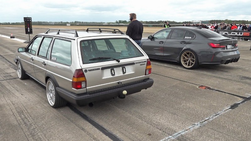 image 0 700hp Volkswagen Passat 32b Syncro Turbo Vs 740hp Bmw M3 G80 Competition Lce Performance