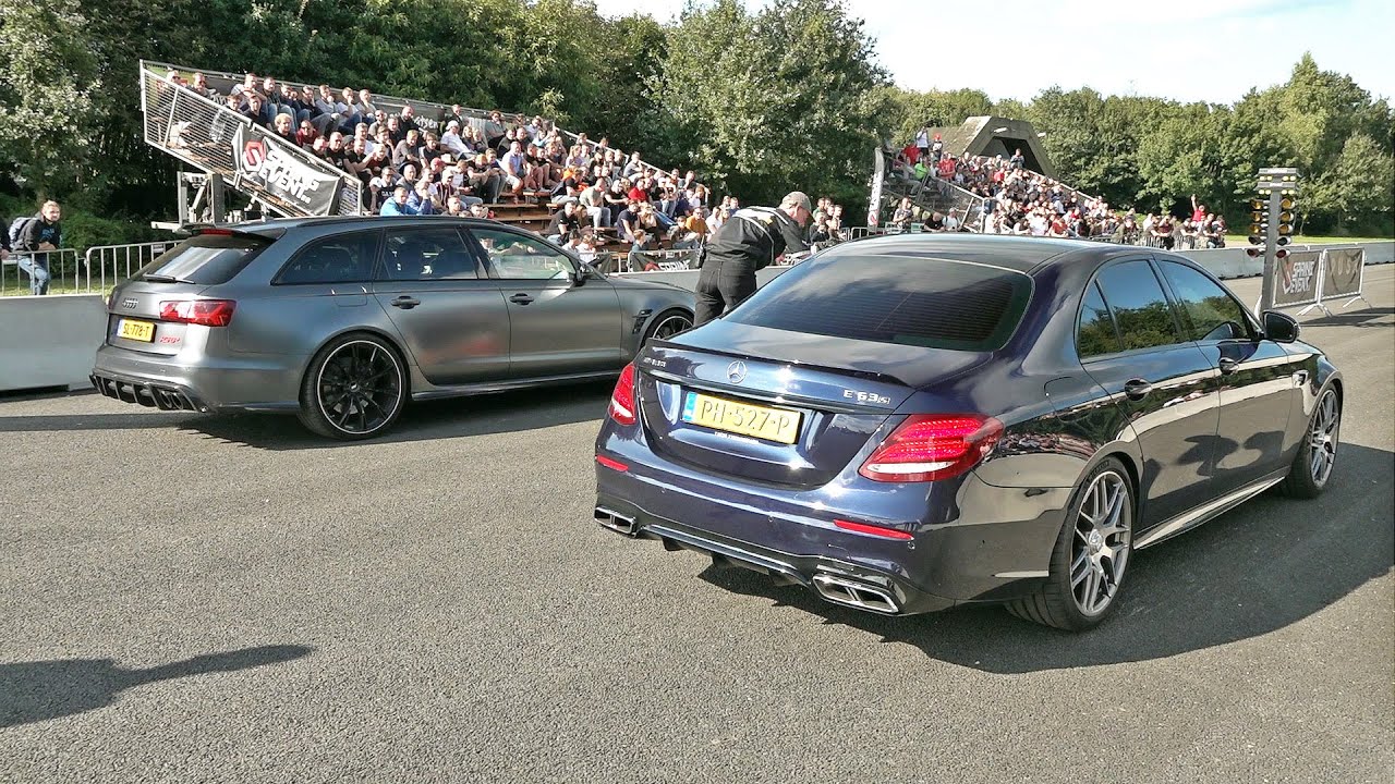 image 0 730hp Mercedes-amg E63 S 4matic+ Vs 750hp Audi Rs6+ Abt With Ipe Exhaust