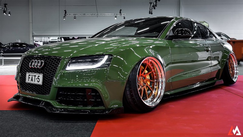 image 0 Bagged Audi S5 Coupe - Sound Exterior And Interior