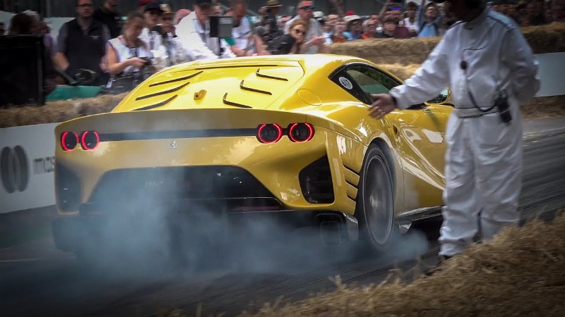 Best Supercar Burnouts And Launches Goodwood Fos 2022! Huayra R 812 Comp Project One Valkyrie...
