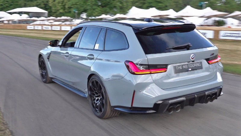 Bmw M3 Touring Competition (g81) - Drifts Accelerations & Sounds! @ 2022 Goodwood Festival Of Speed