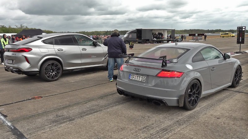 image 0 Bmw X6m Competition (625hp) Vs 900hp Audi Tt Rs Tte855 Mtr Performance (900hp)