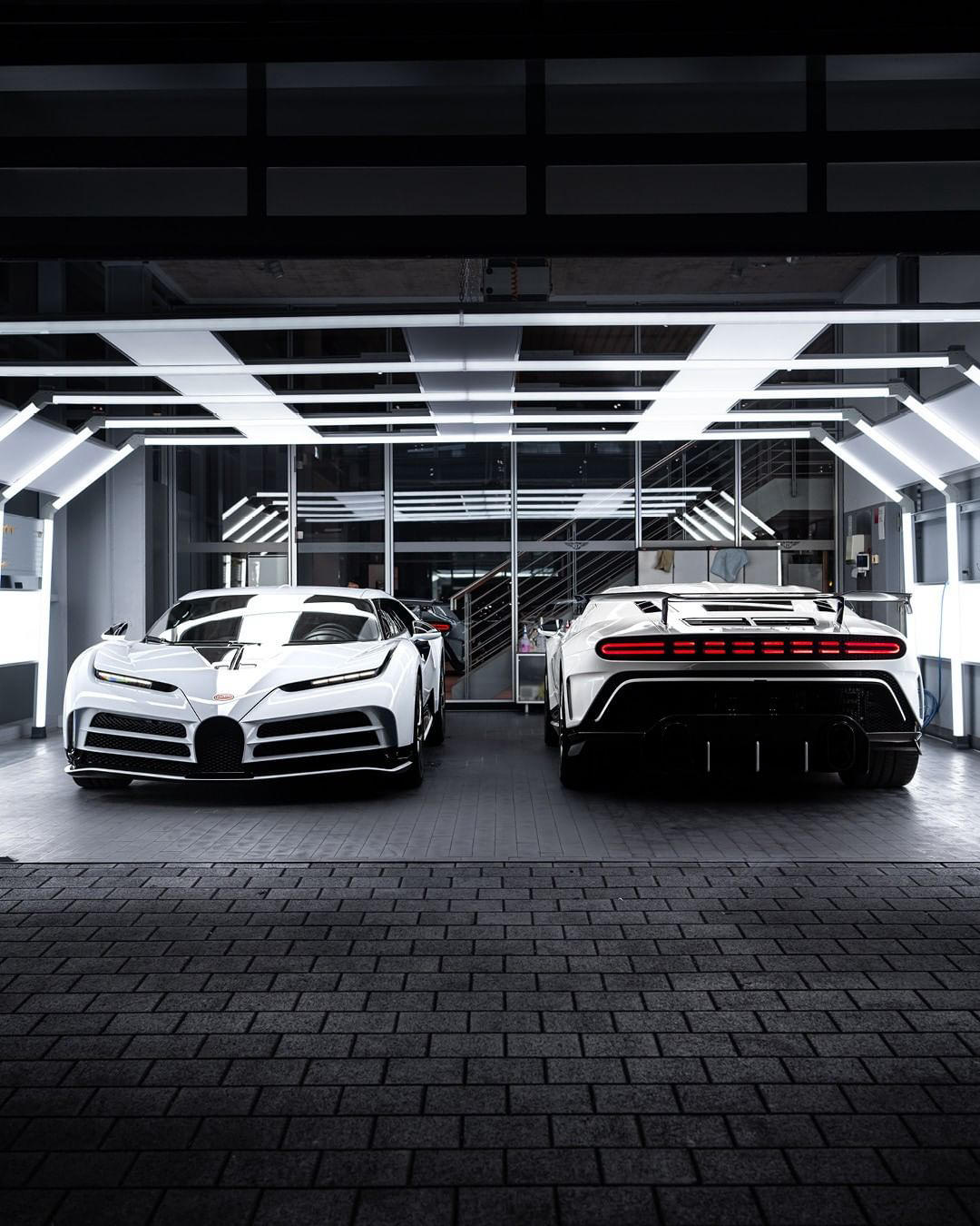 BUGATTI - The sixth and seventh units of the CENTODIECI have now been delivered to #BUGATTI_Duesseld