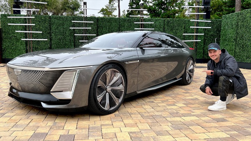 Cadillac's Ev Concept With Wooden Interior : Celestiq
