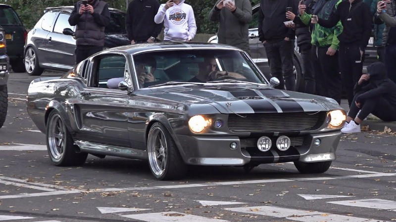 image 0 Ford Mustang Shelby Gt500 Eleanor 1967 - Engine Sounds & Accelerations!