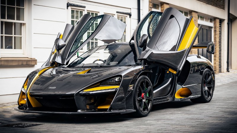 image 0 Full Carbon Mclaren Senna Ride And Reactions In Central London!!