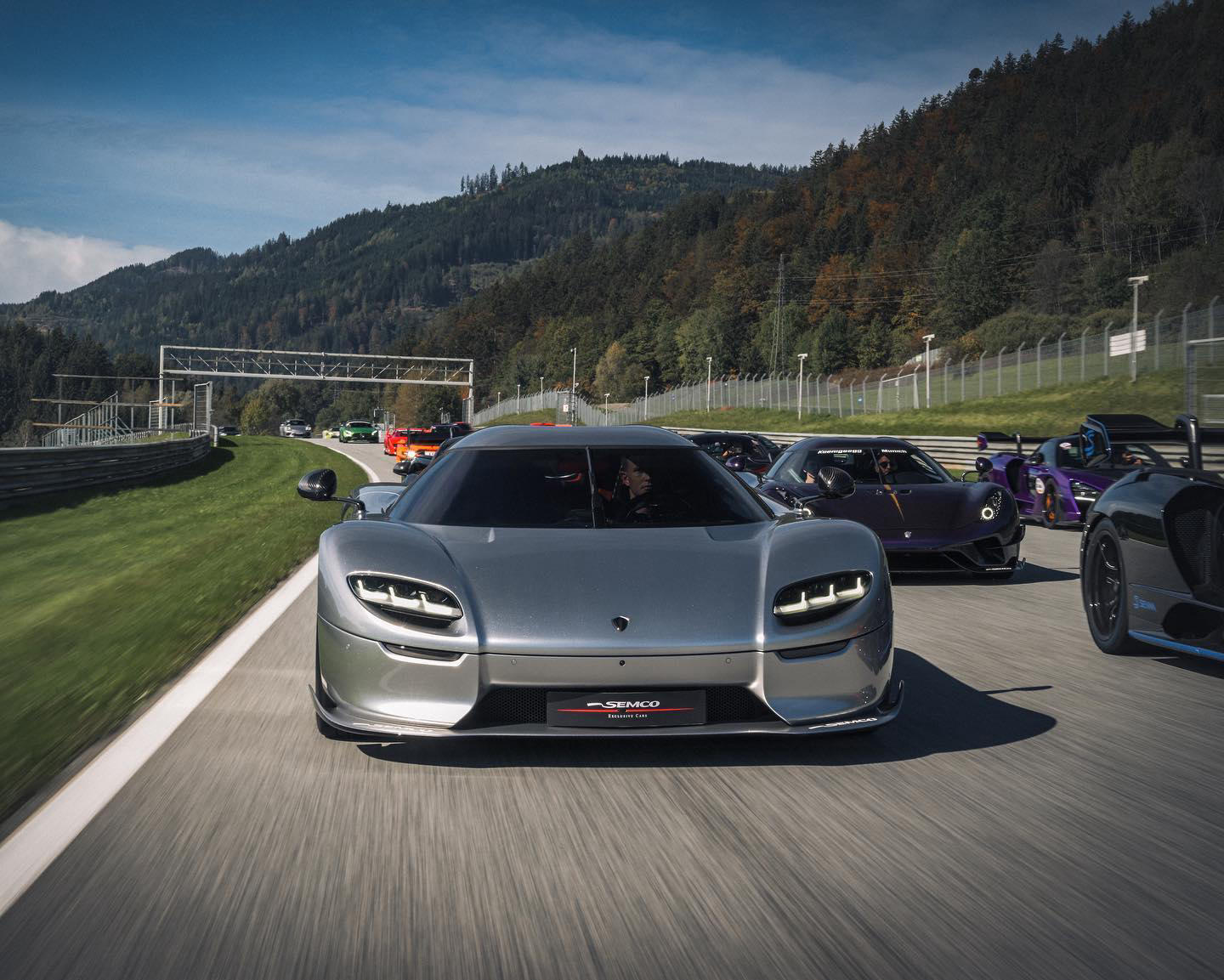 image  1 Koenigsegg - The CC850 making a debut at Redbull Ring, together with the Regera and Agera One of 1