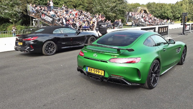 image 0 Mercedes Amg Gt R Vs Bmw M8 Competition Stage 2