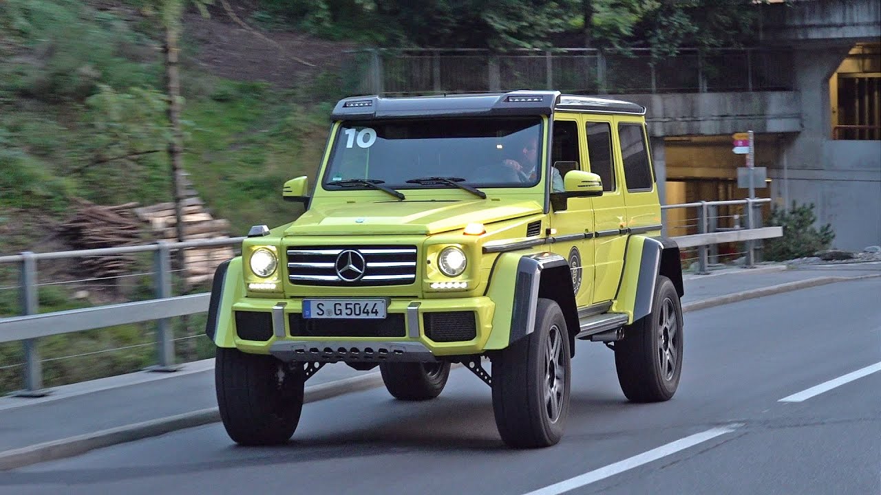 image 0 Mercedes-benz G500 4x4² - Driving On The Road!