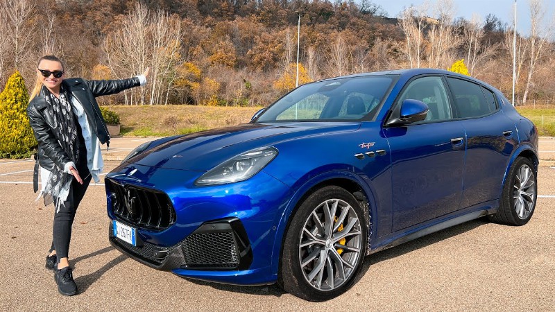 New Maserati Suv Revealed : Grecale Trofeo
