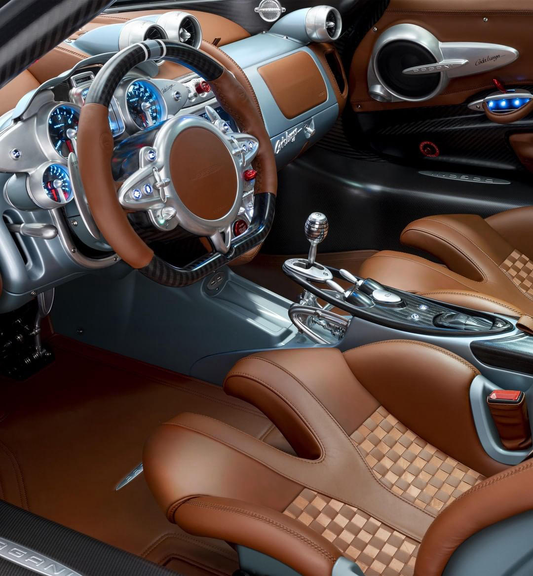 image  1 Pagani Automobili Official - Inside the #HuayraCodalunga there is an elegant atmosphere, characteriz