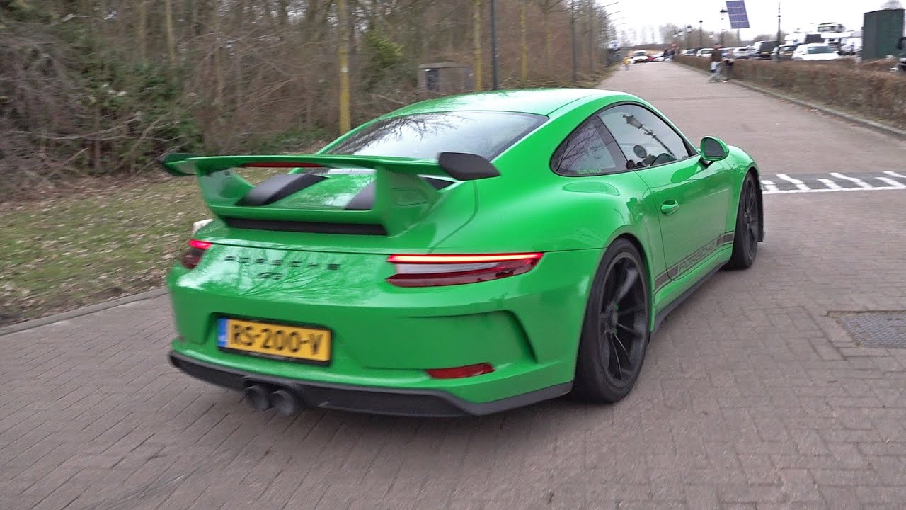 image 0 Porsche 991 Gt3 4.0 With Akrapovic Exhaust! Lovely Sounds!
