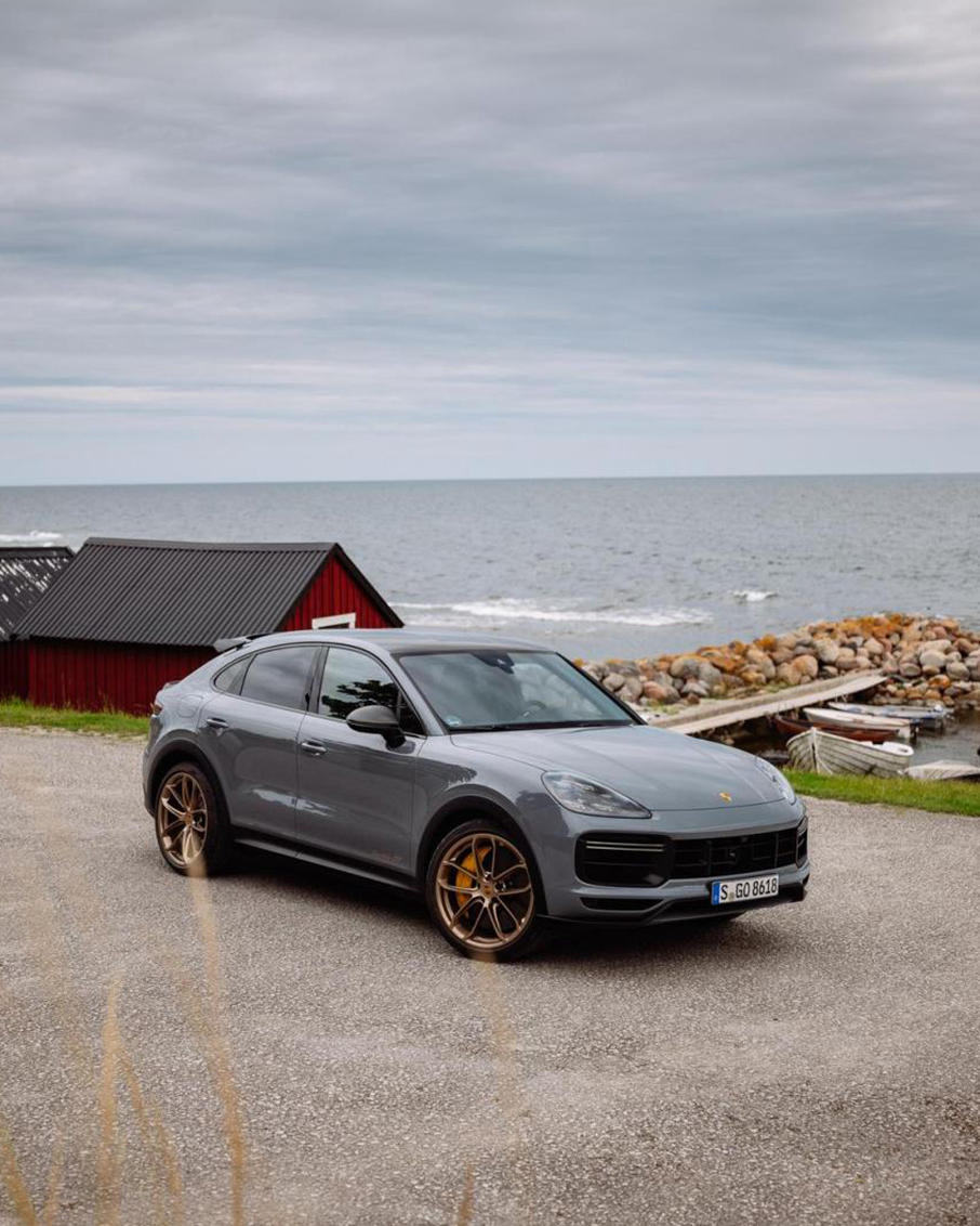 Porsche - Even on those cooler days, the Cayenne keeps things hot