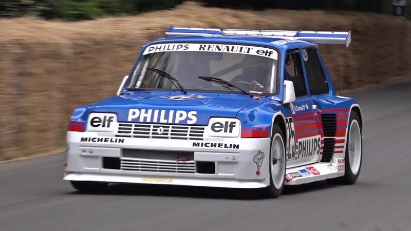 Renault 5 Turbo 'super Production' - Lovely Sounds Accelerations & Flames @ Fos Goodwood 2022