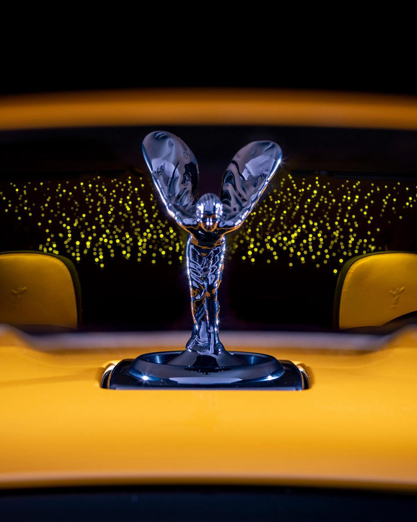 Rolls-Royce Motor Cars - A sparkling muse and stellar adornment, the #SpiritofEcstasy ushers in the