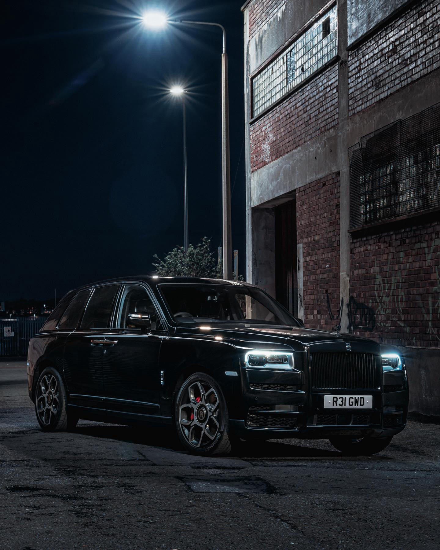 Rolls-Royce Motor Cars - Beneath the endless expanse of the night sky, Black Badge Cullinan unleashe