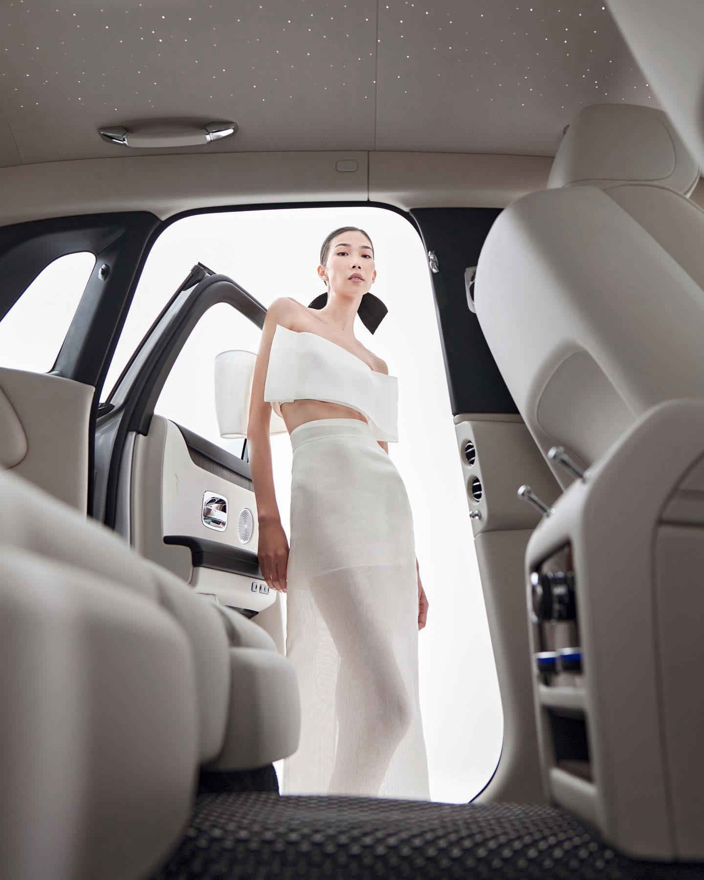 image  1 Rolls-Royce Motor Cars - The Purity Collection by fashion designer Nguyen Hoang Tu is inspired by th