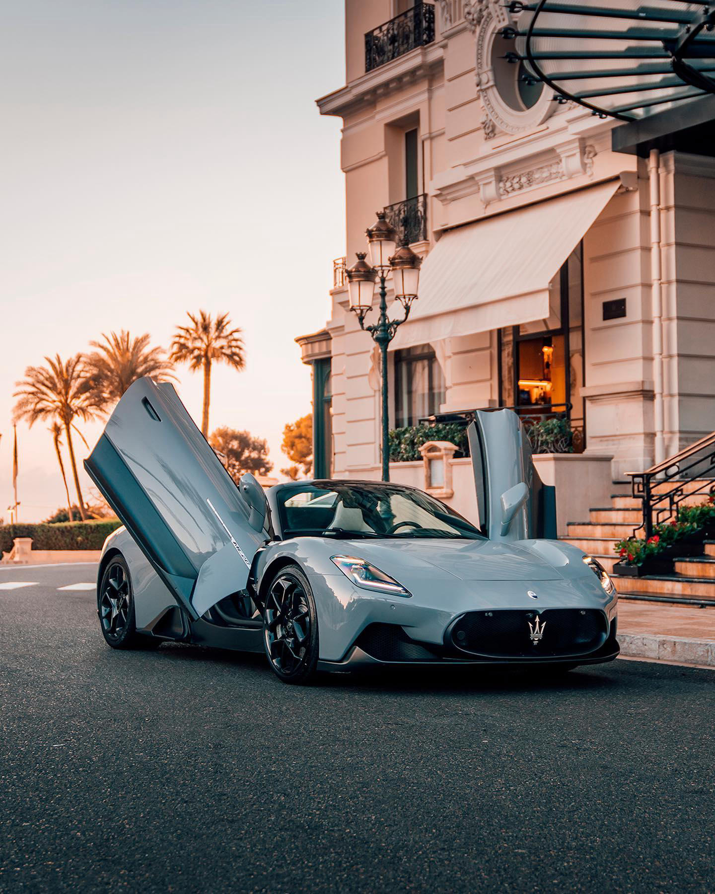 The best way to make an entrance in Monte-Carlo for the #rolexmontecarlomasters