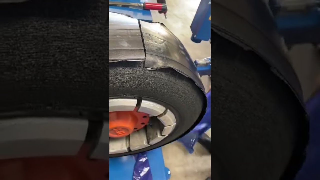 Tire Re-treading Is So Satisfying 😍😍 #shorts